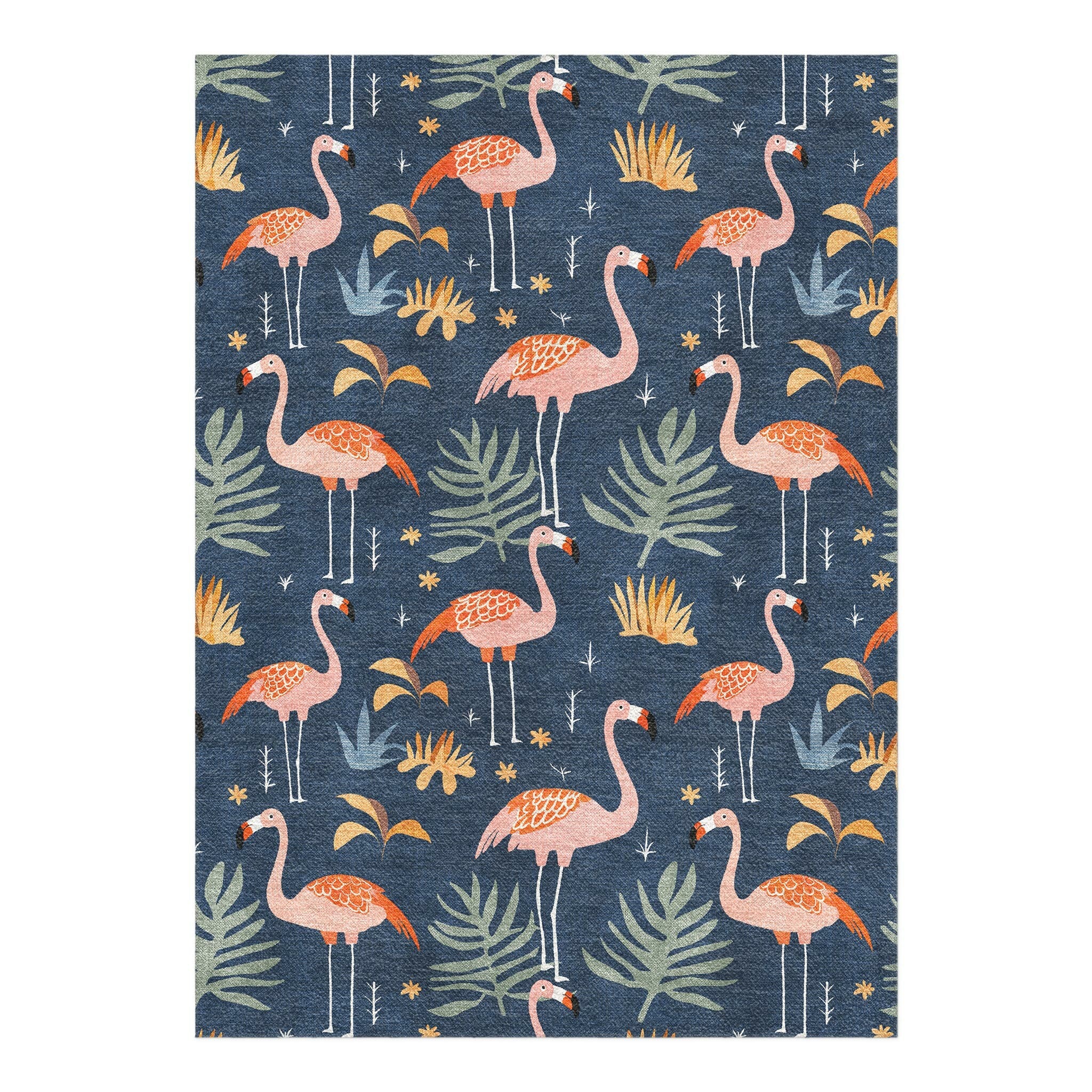 Flamingo Paradise in 5' x 7' Size