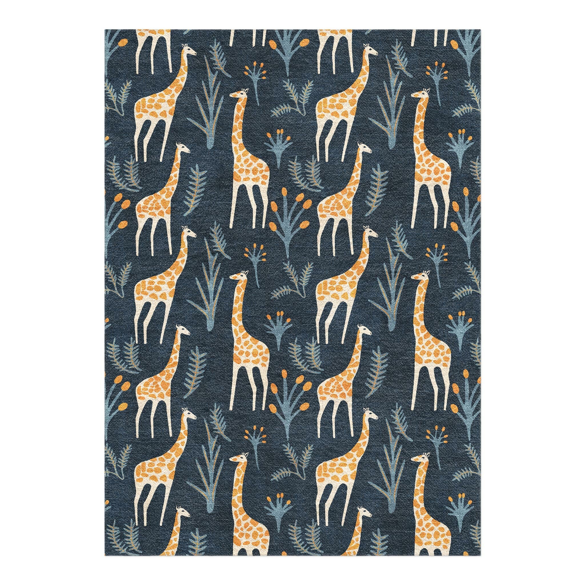 Safari Giraffes in 5' x 7' Size