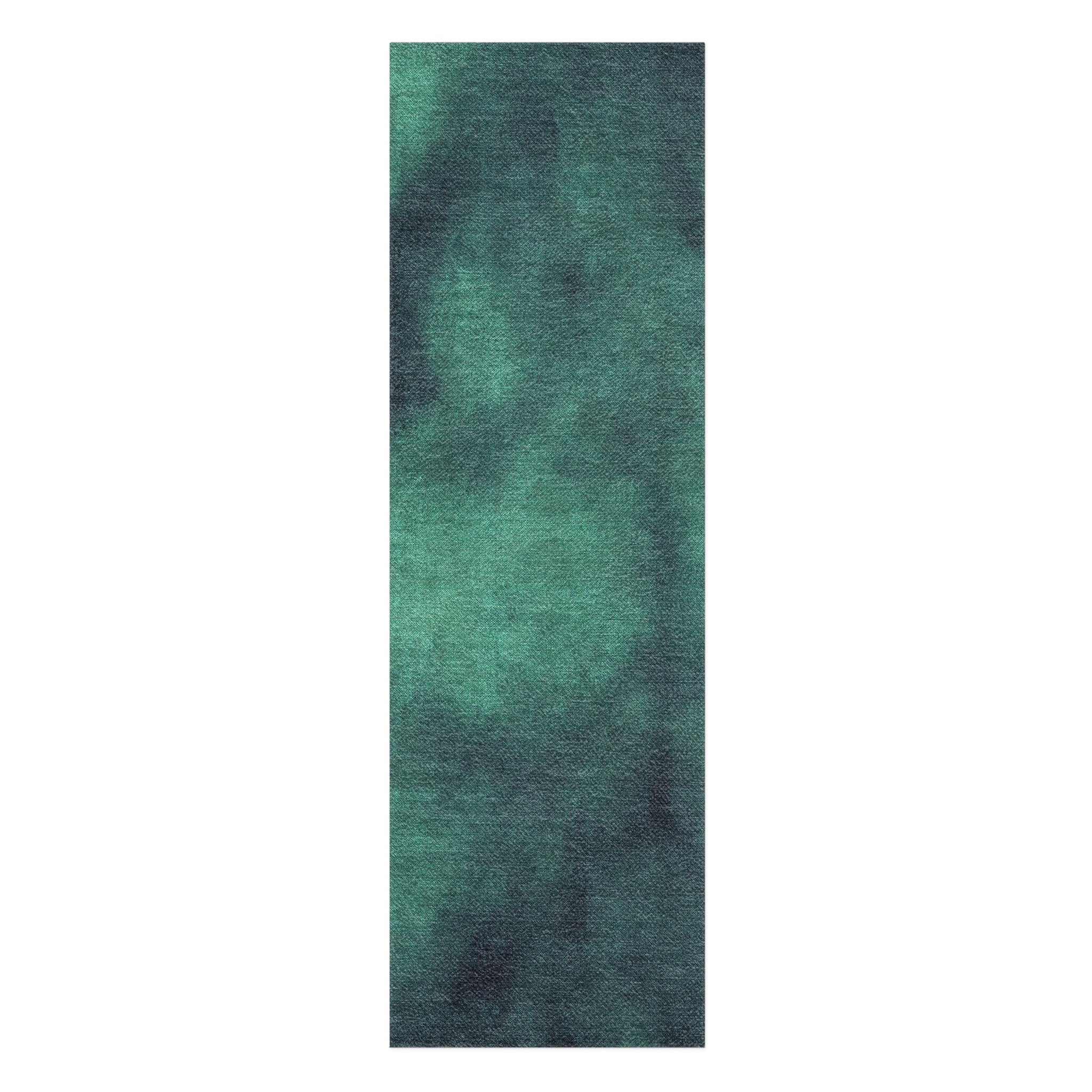 Andromeda Watercolor Teal in 2.5' x 8' Runner Size