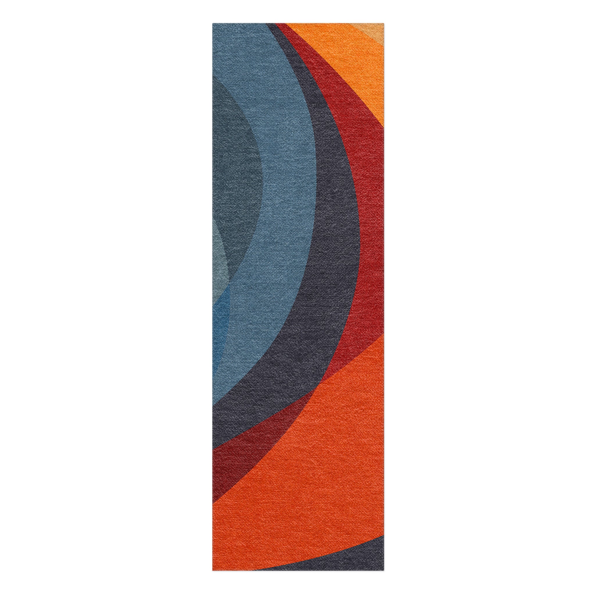 Kelvin Blue & Orange in 8x2 5ft Size