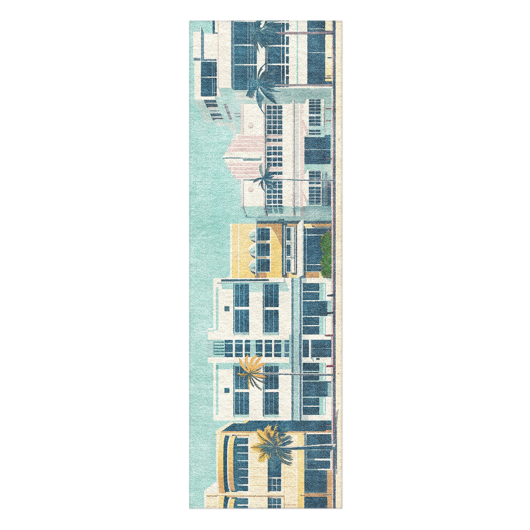 Art Deco Beach in 2.5' x 8' Runner Size