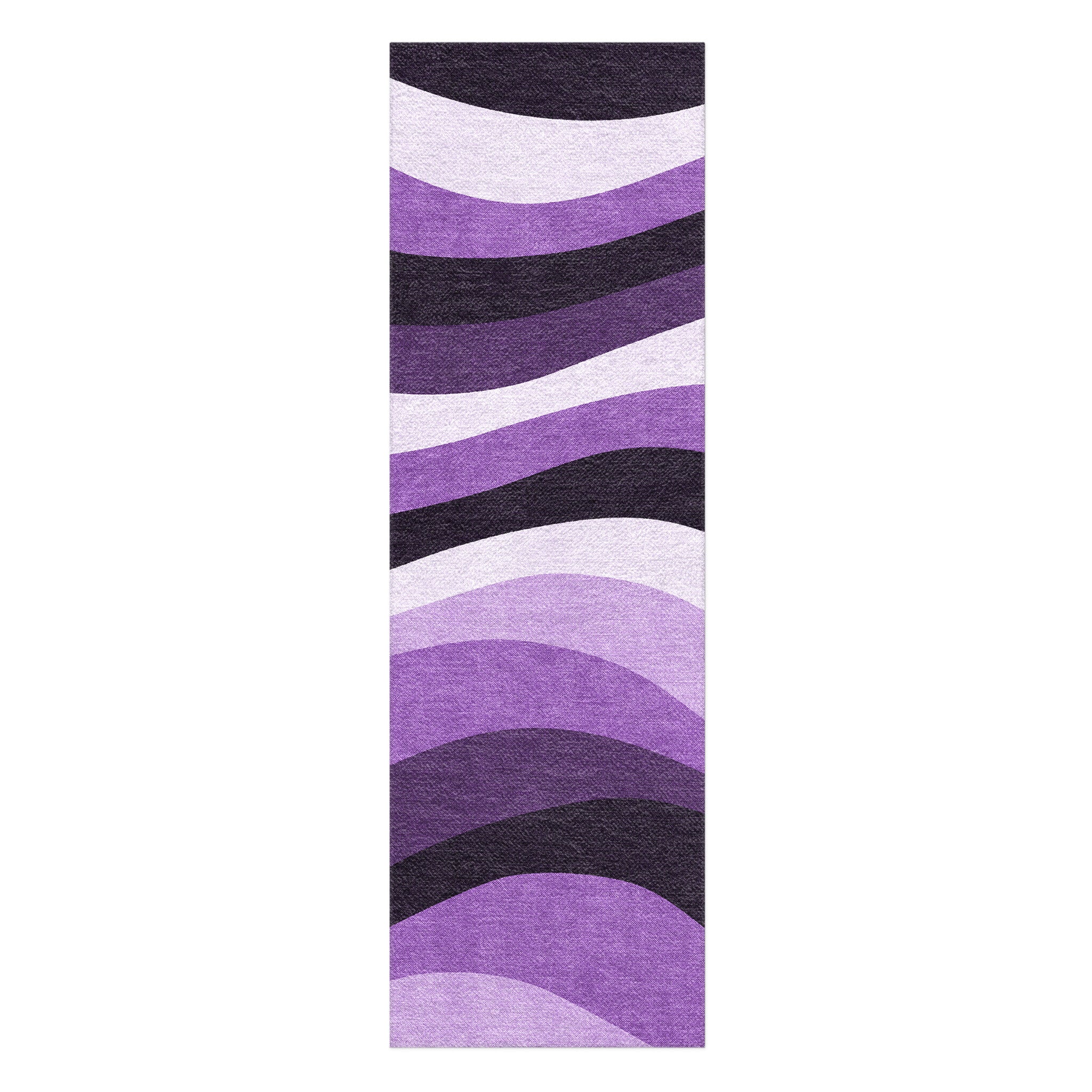 Sinuous Purple Monochrome in 8x2 5ft Size