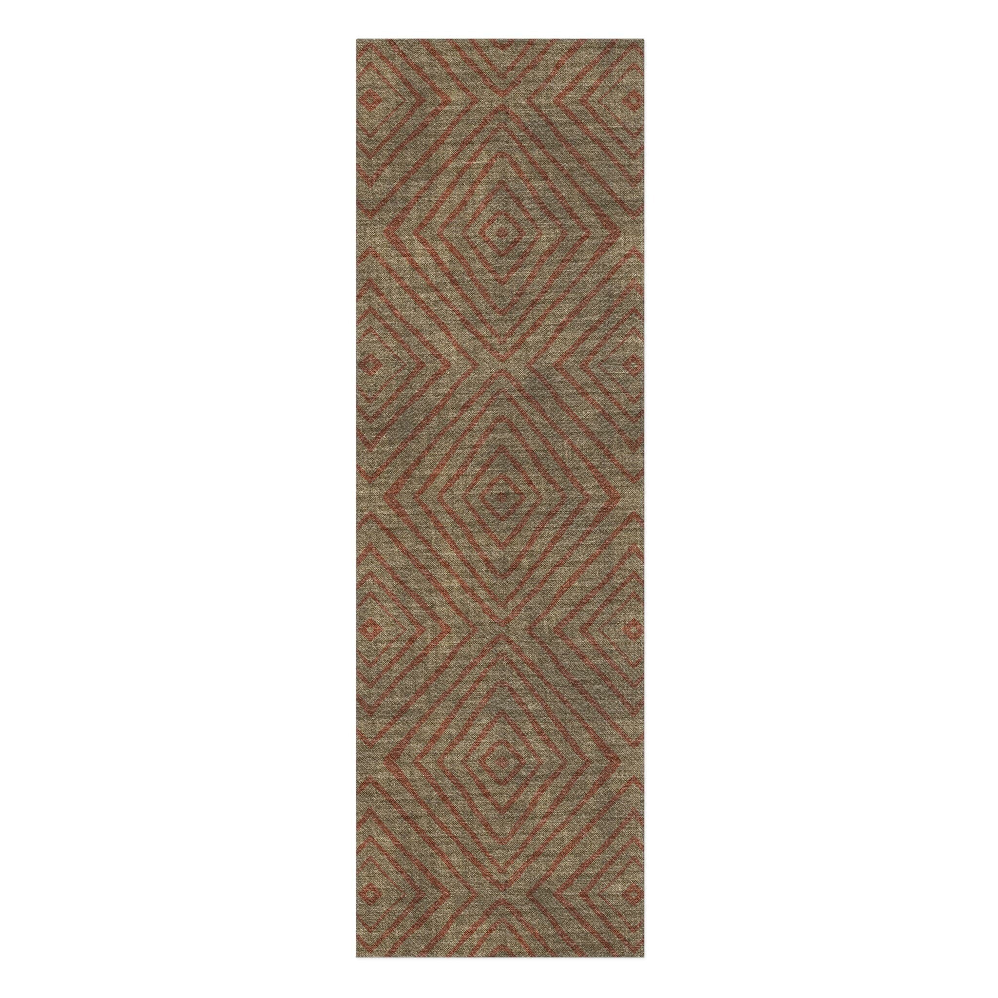 Terlingua Rust & Palladium in 2.5' x 8' Runner Size