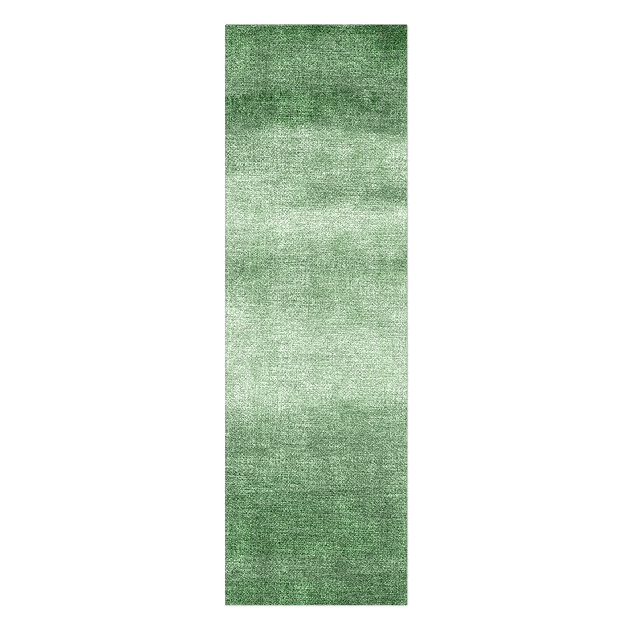 Jacinda Watercolor Green Ombre in 8x2 5ft Size