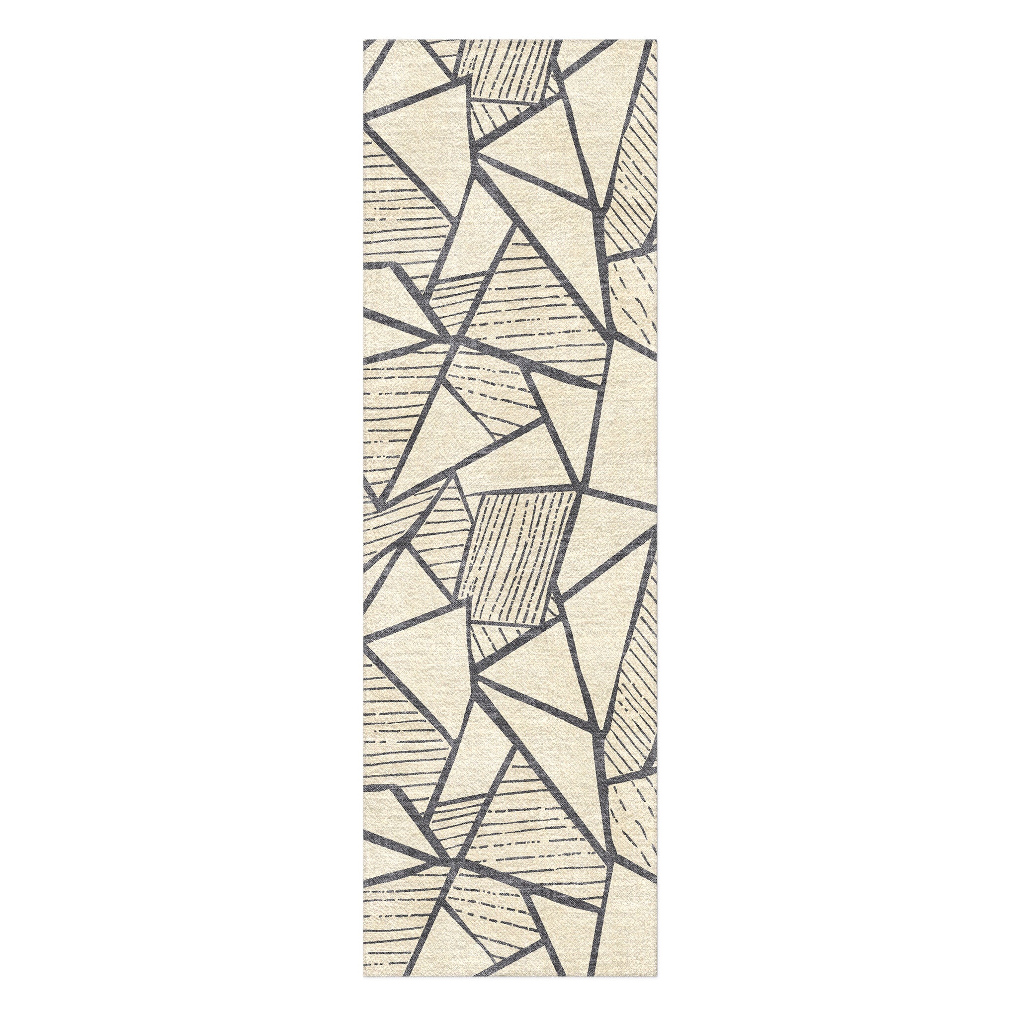 Harlan Ivory & Black in 2.5' x 8' Runner Size