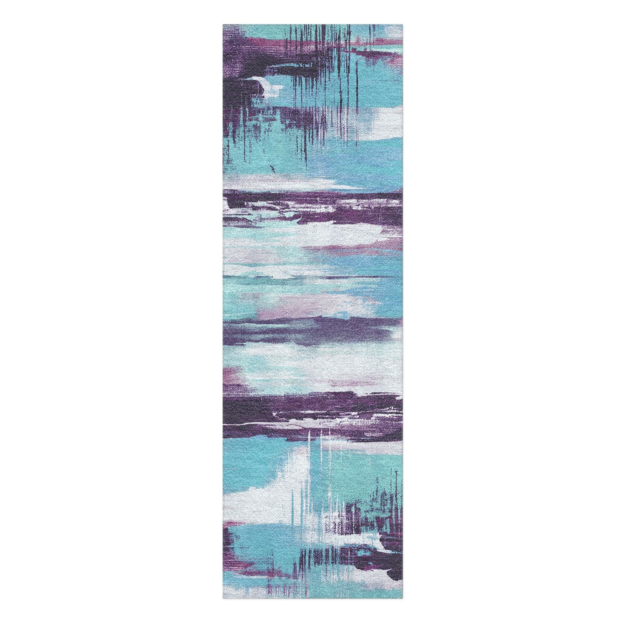 Jörgan Purple & Blue in 2.5' x 8' Runner Size