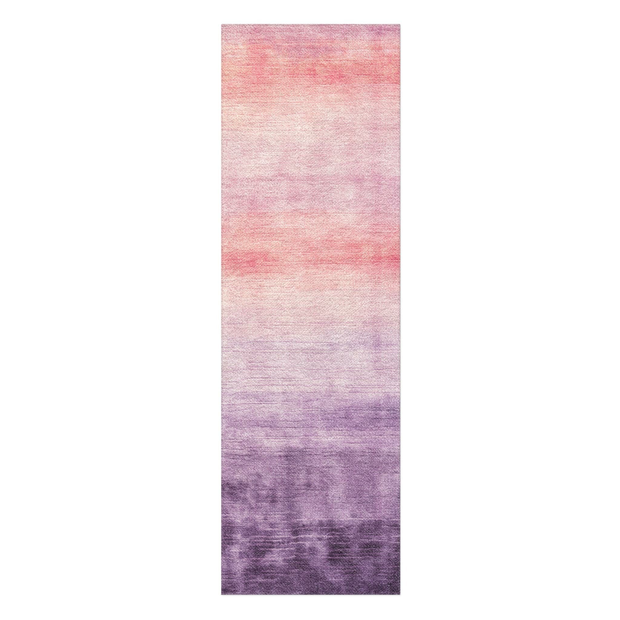 Ruidoso Pink & Purple in 2.5' x 8' Runner Size