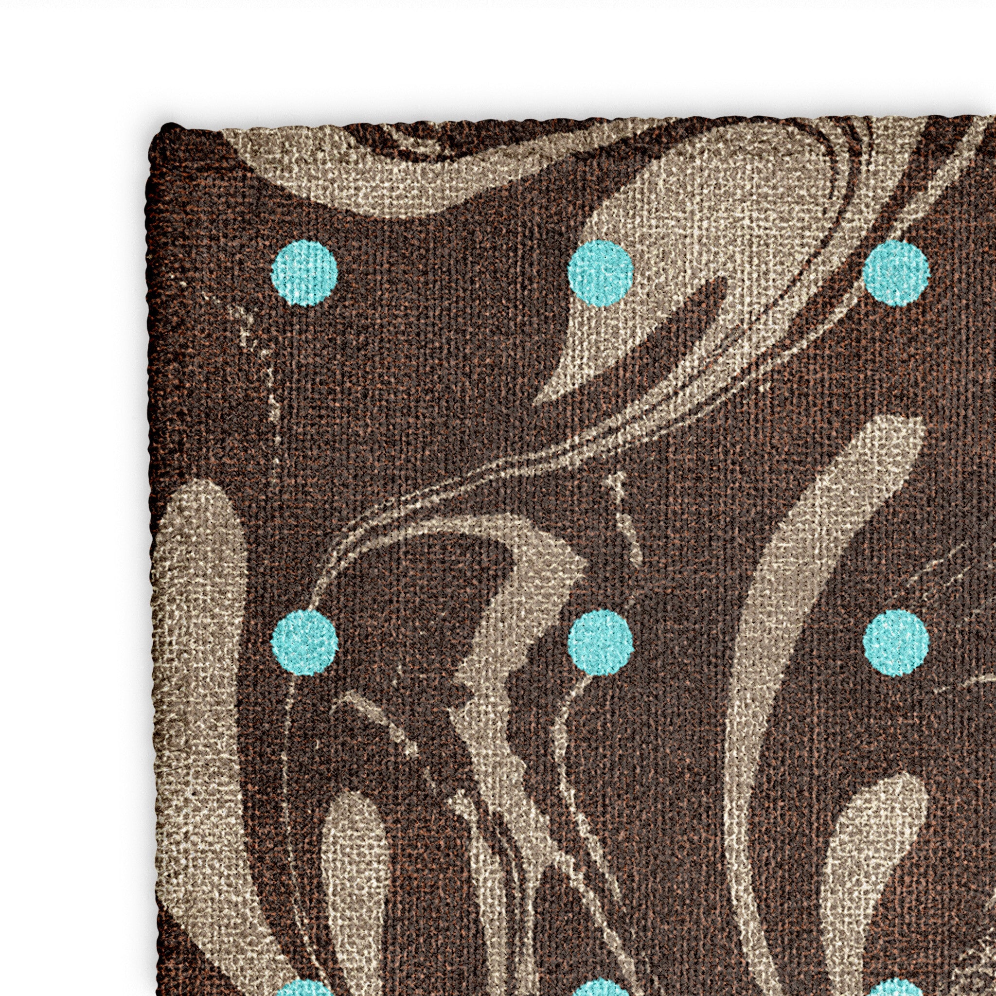 Acid Burn Brown & Carolina Blue Mockup Square Detail