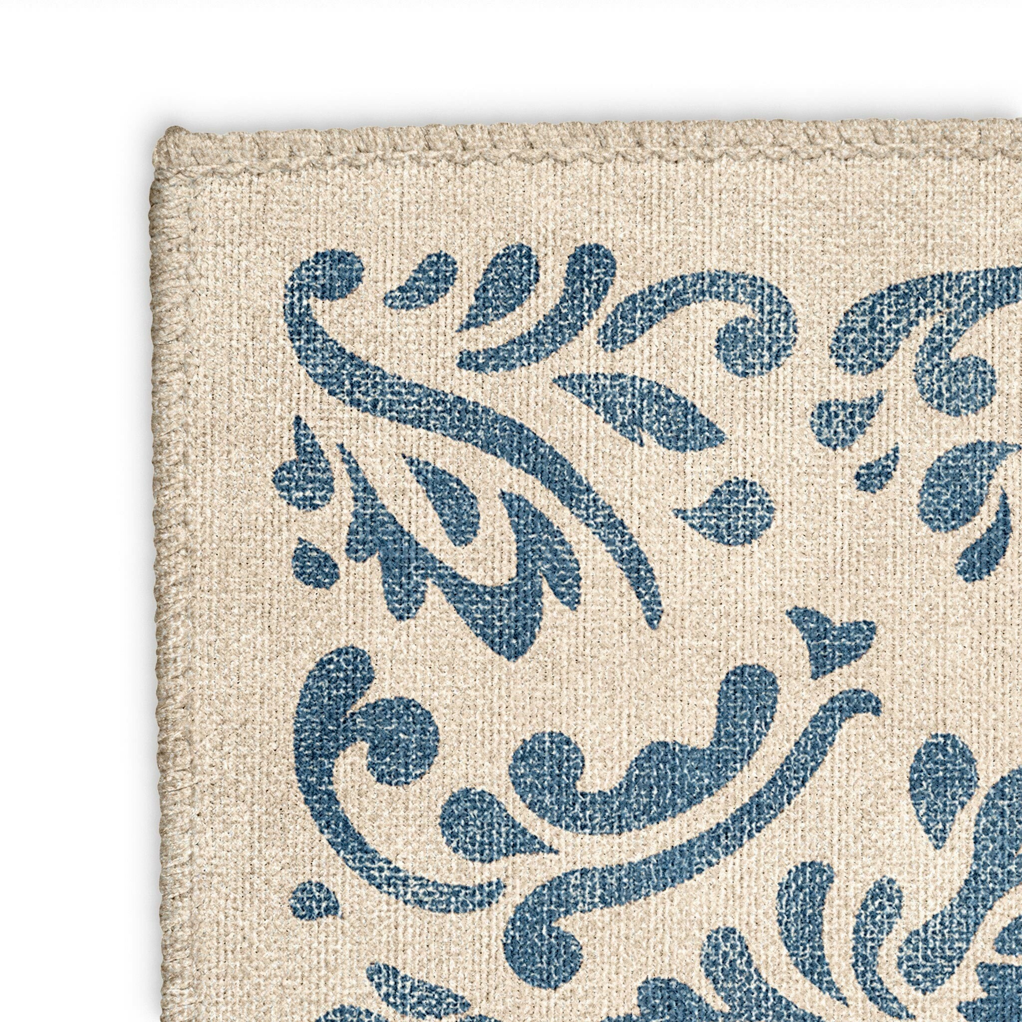 Floranna Ivory & Blue Mockup Square Detail