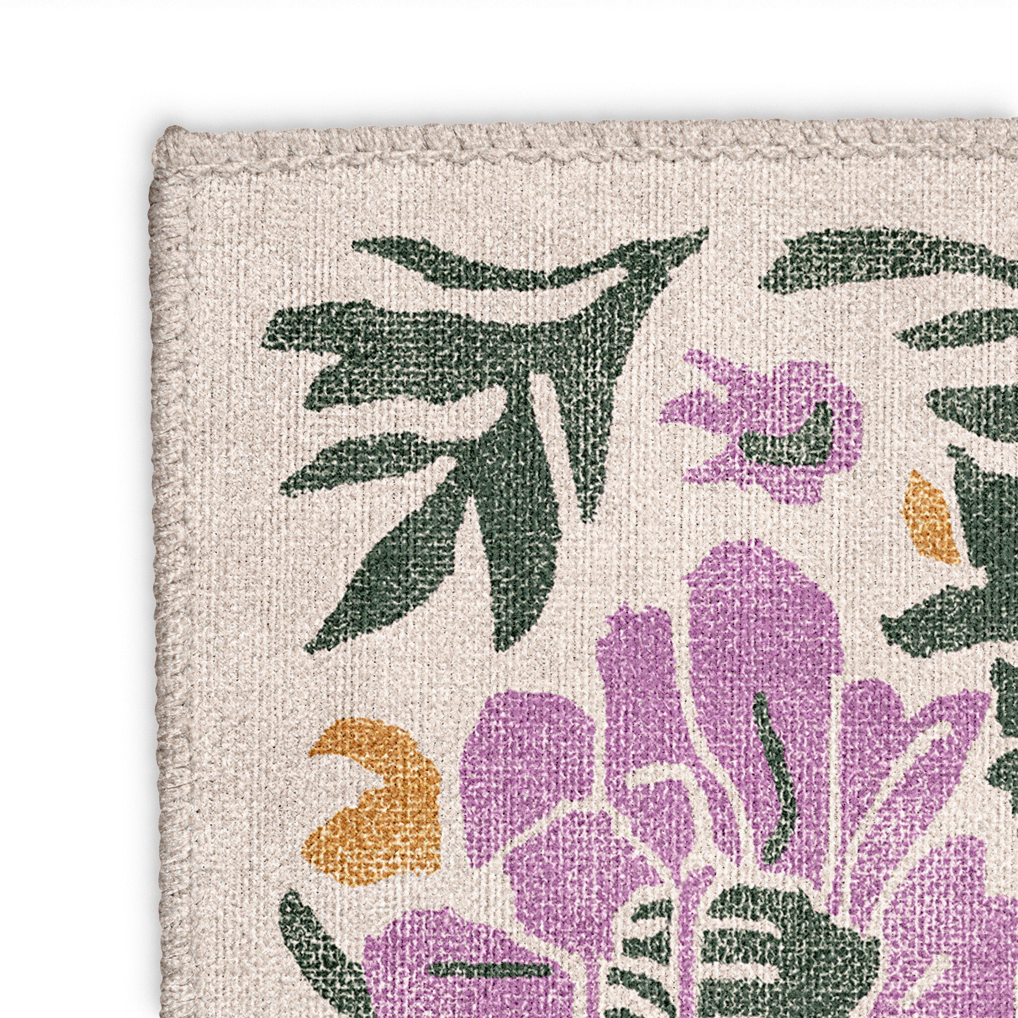 Corriana Green & Purple Mockup Square Detail