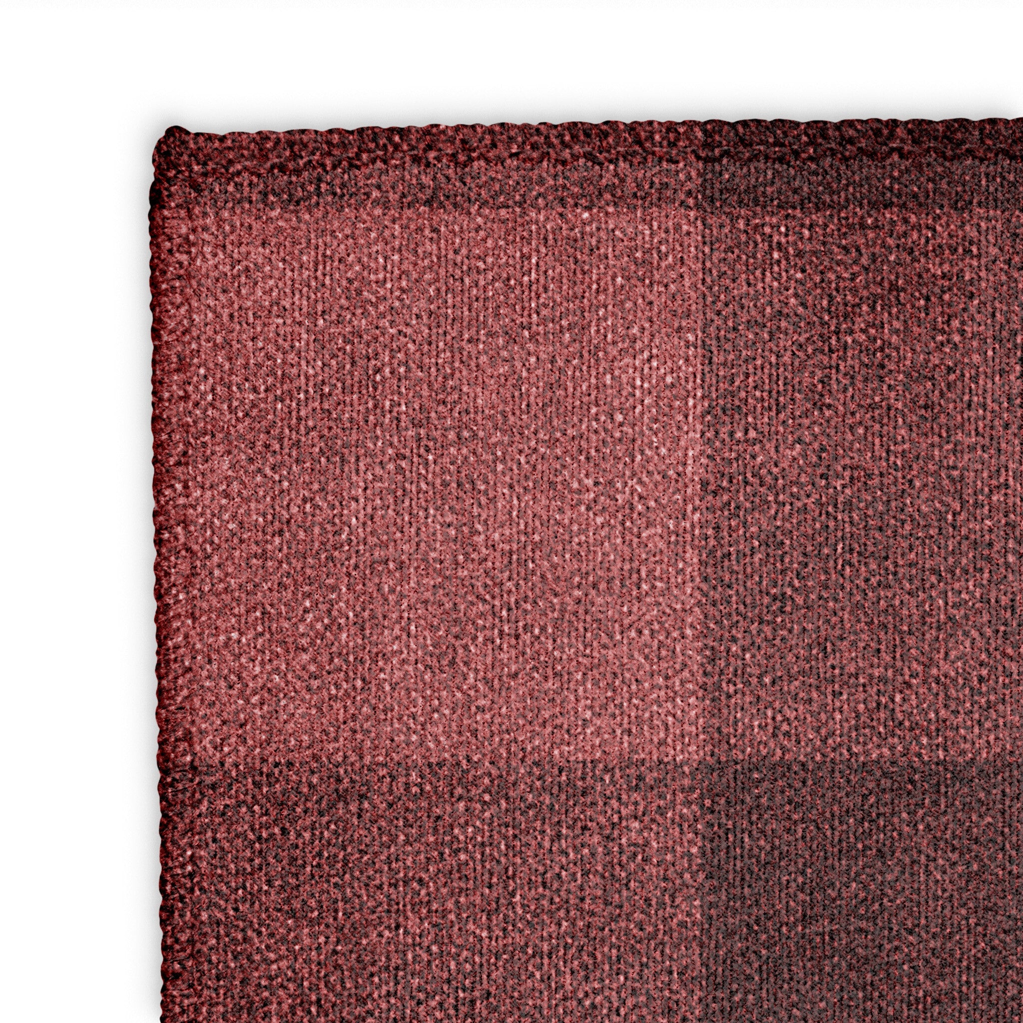 Buffalo Plaid Deep Red Mockup Square Detail