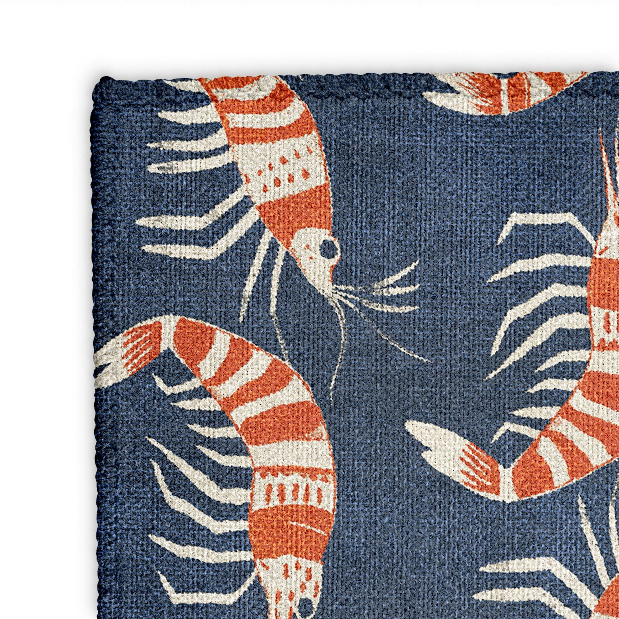 Tile - Animals 013 - Tribal Prawns Mockup Square Detail