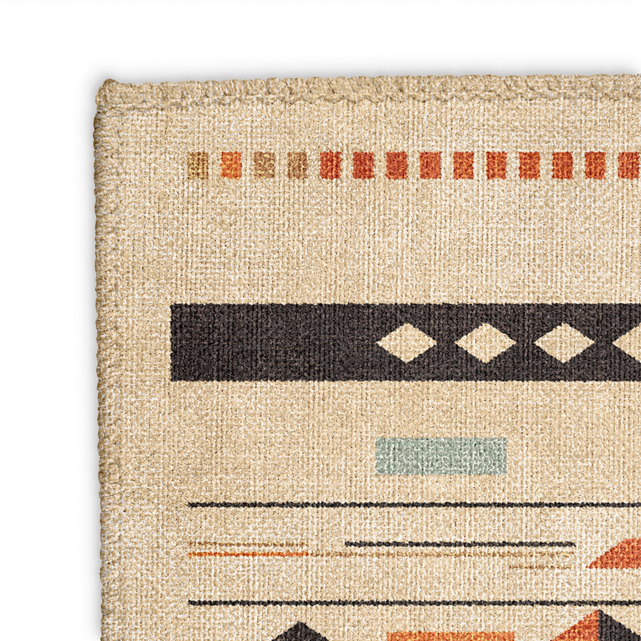 Zosia Black & Taupe Mockup Square Detail