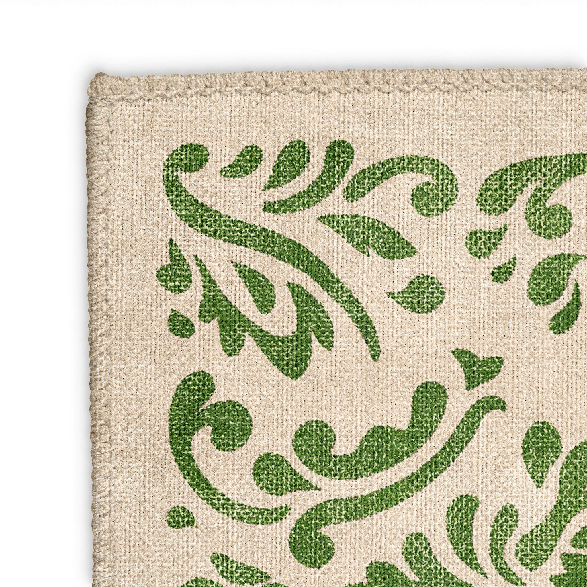 Floranna Ivory Green Mockup Square Detail