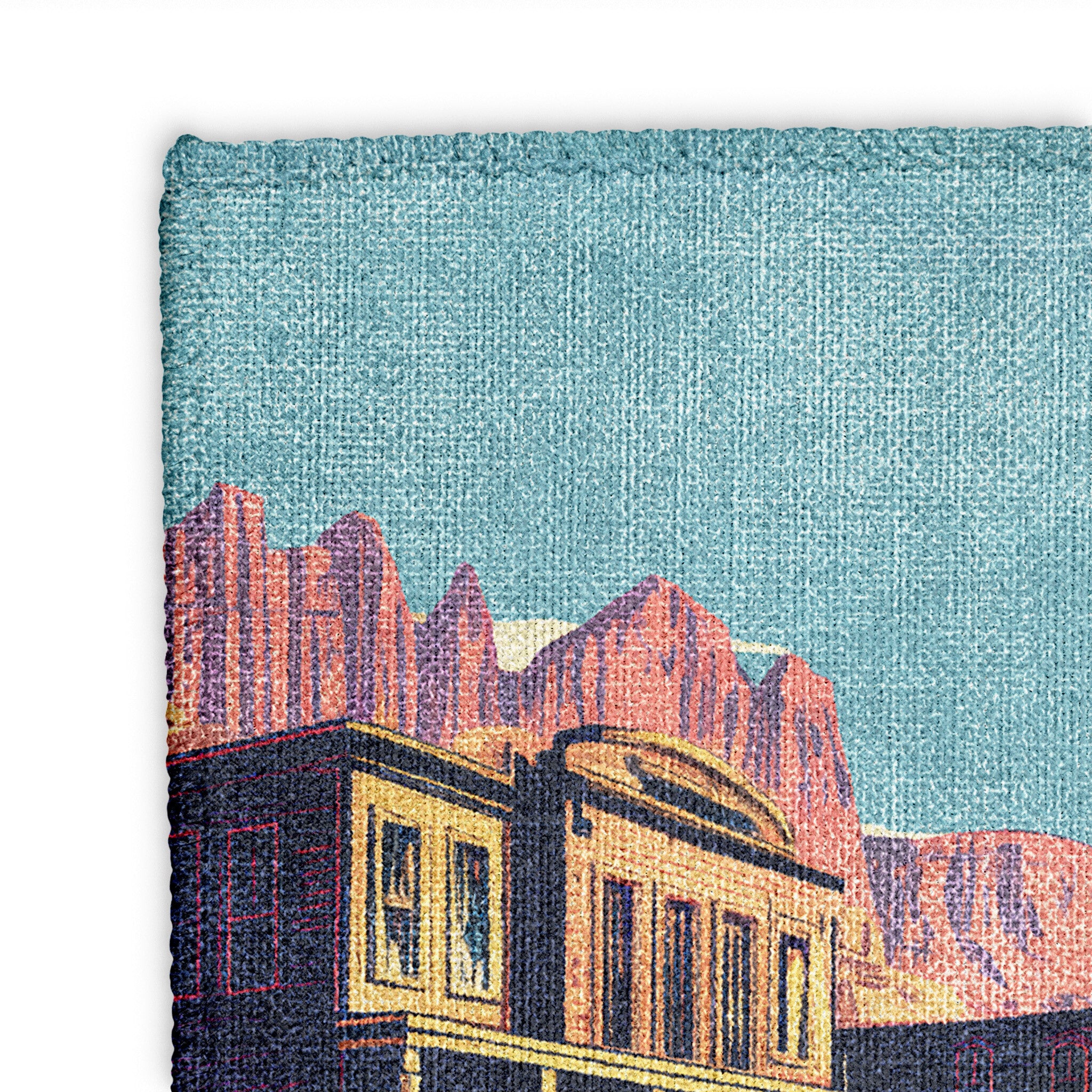 Southwestern Ghost Town Mockup Square Detail