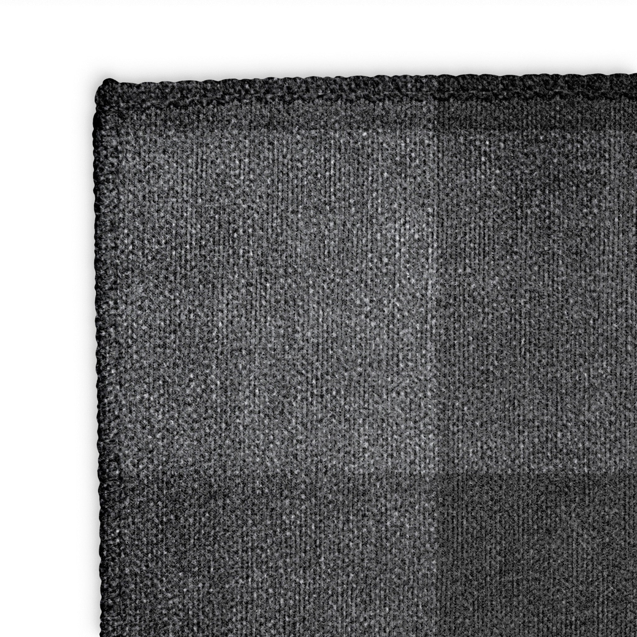 Buffalo Plaid Charcoal Black Mockup Square Detail