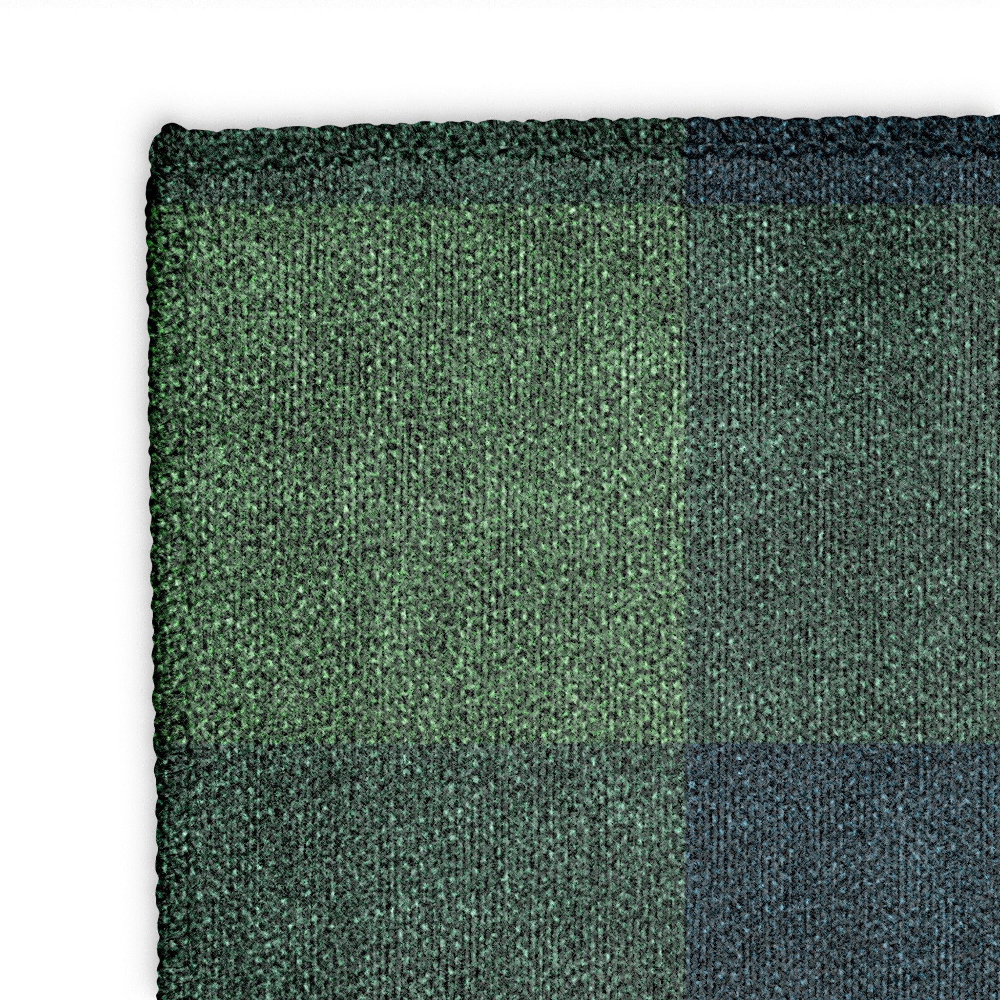 Buffalo Plaid Green & Navy Mockup Square Detail