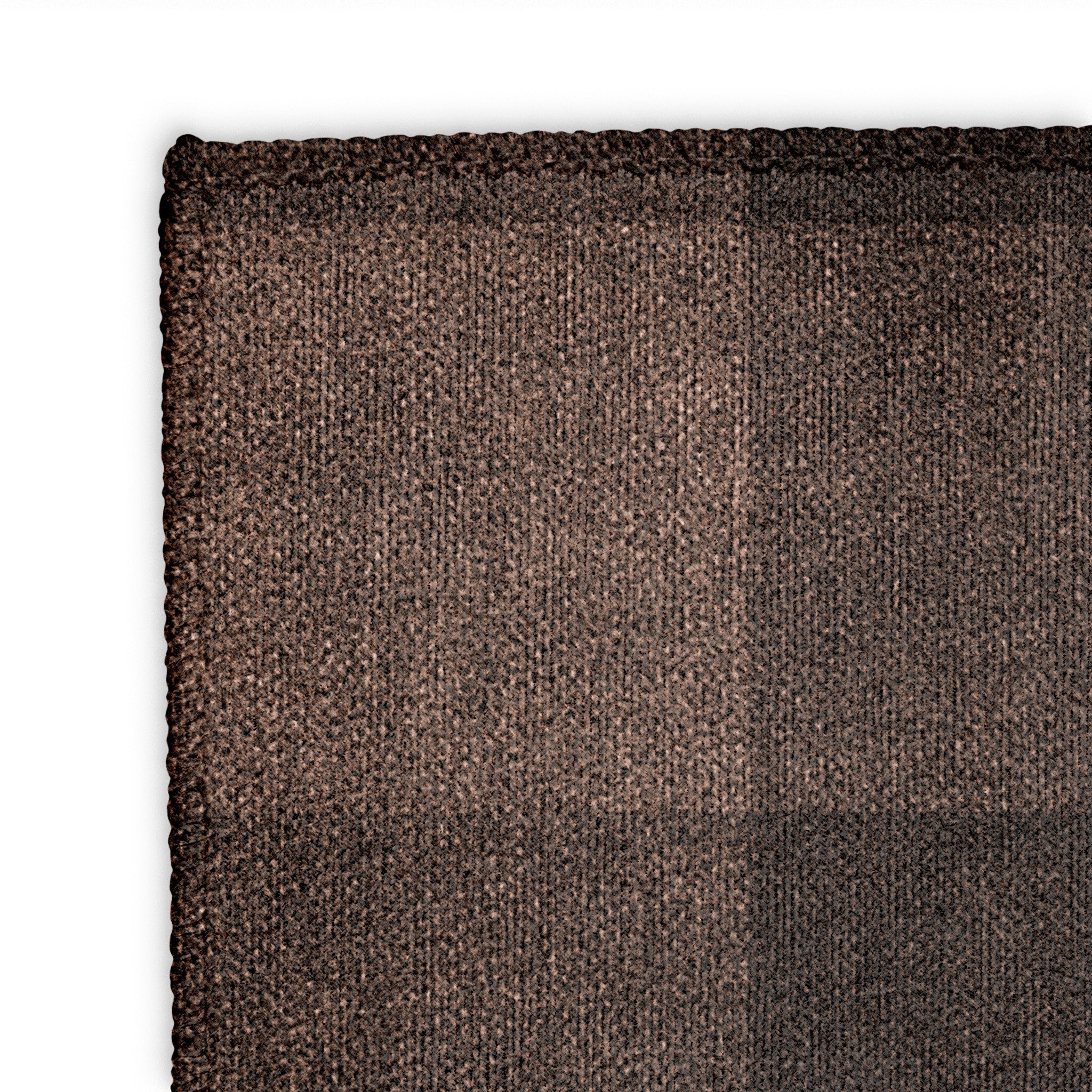 Buffalo Plaid Hickory Brown Mockup Square Detail