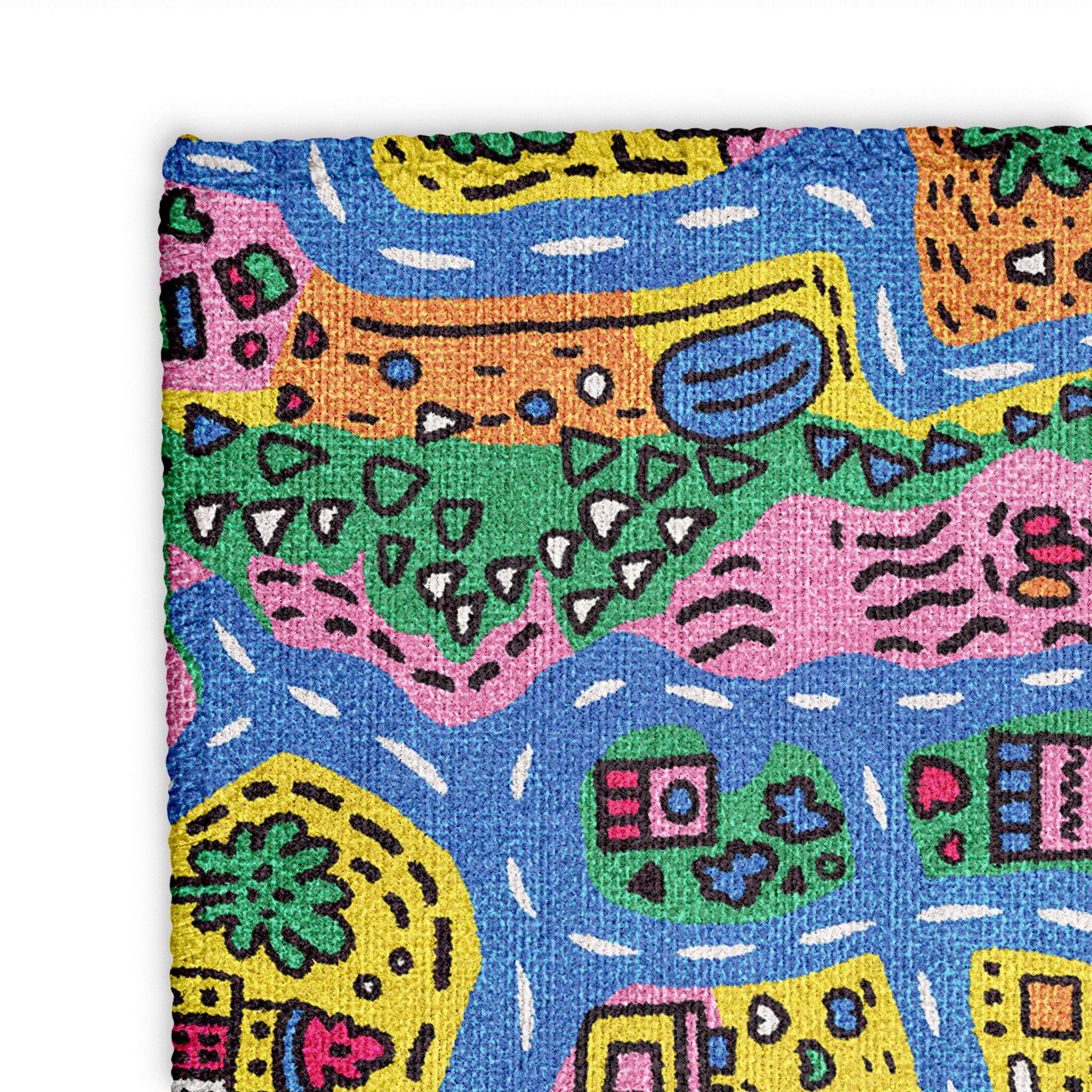 Kid's Road Map Mockup Square Detail