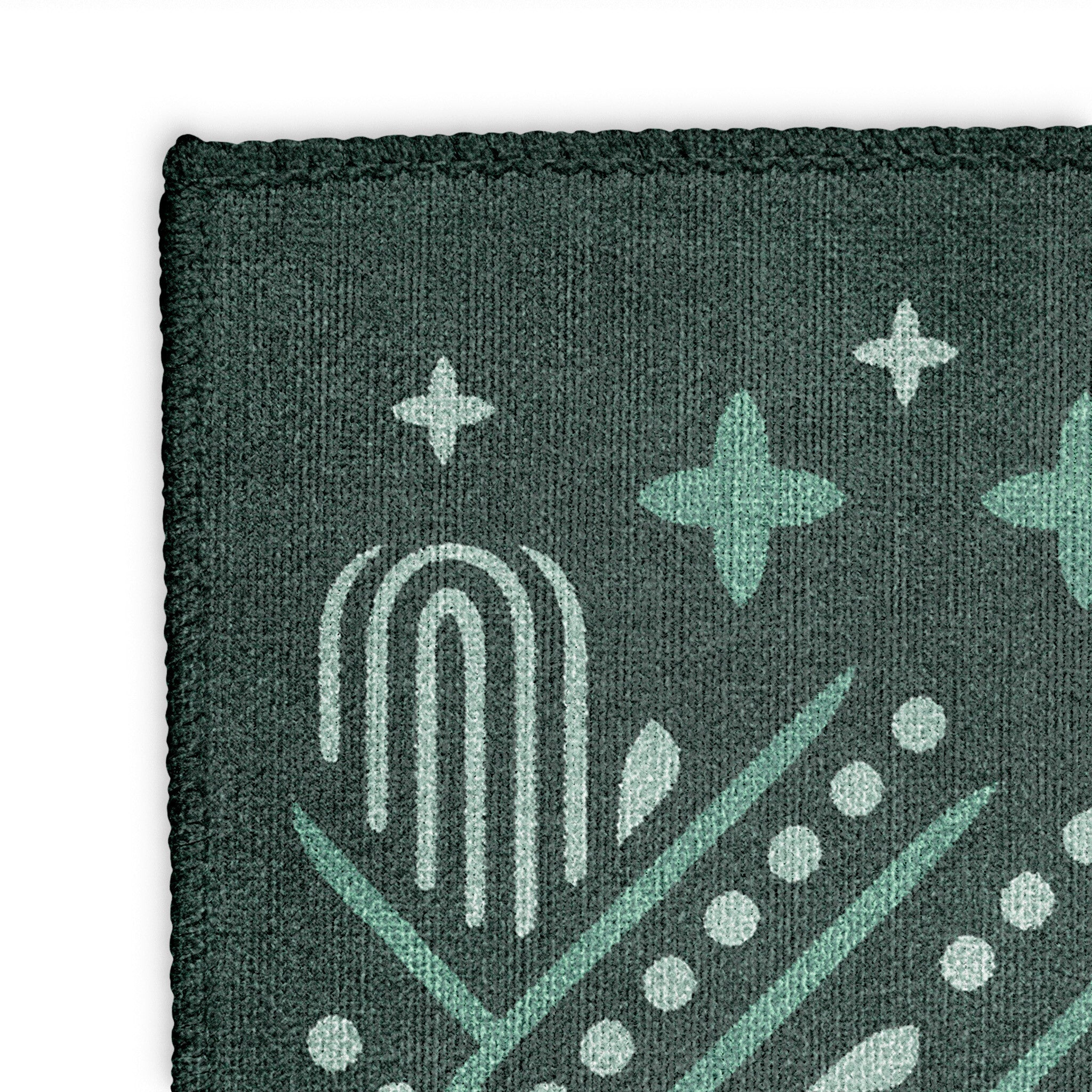 Durand Deep Turquoise Mockup Square Detail