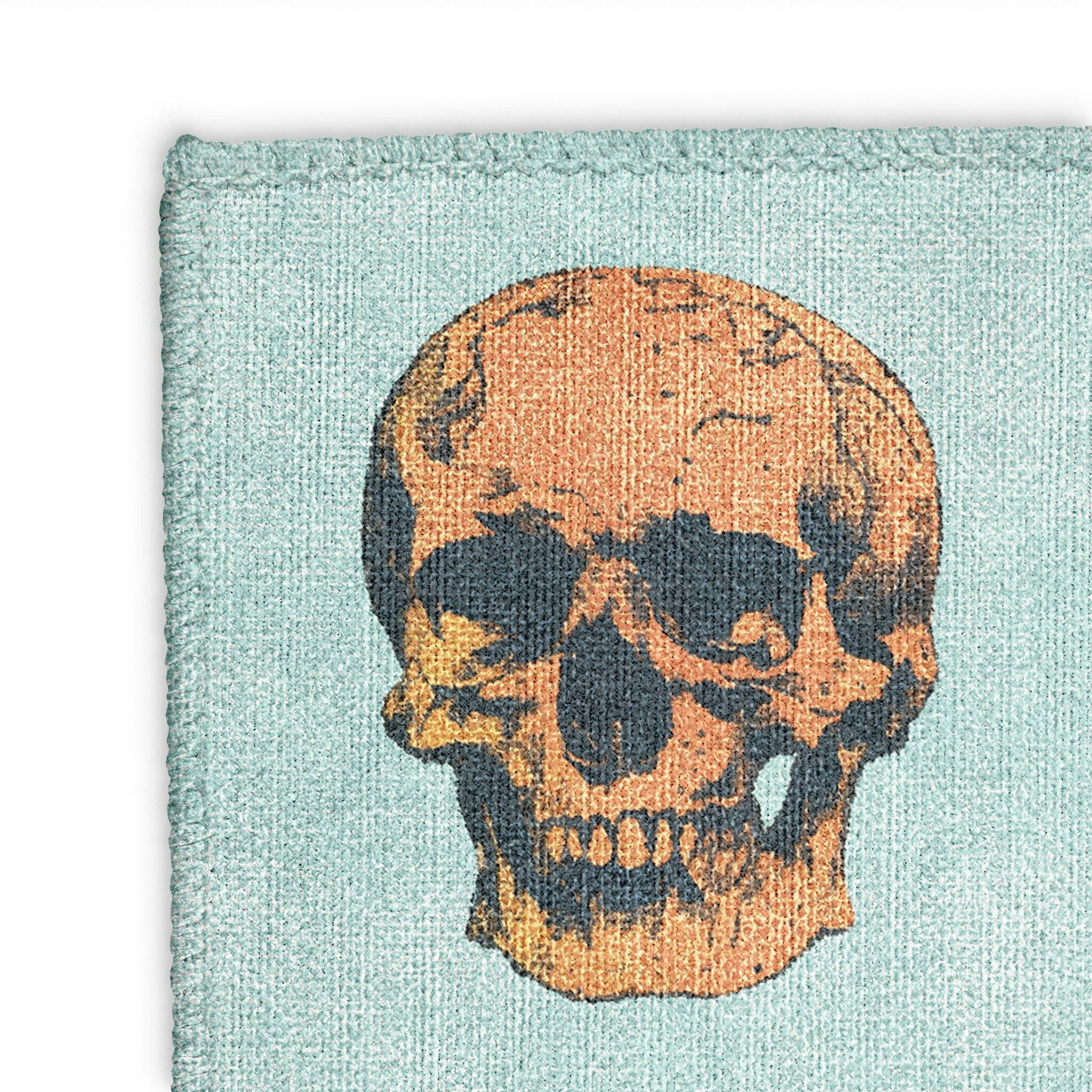 Pop Art Skuls Mockup Square Detail