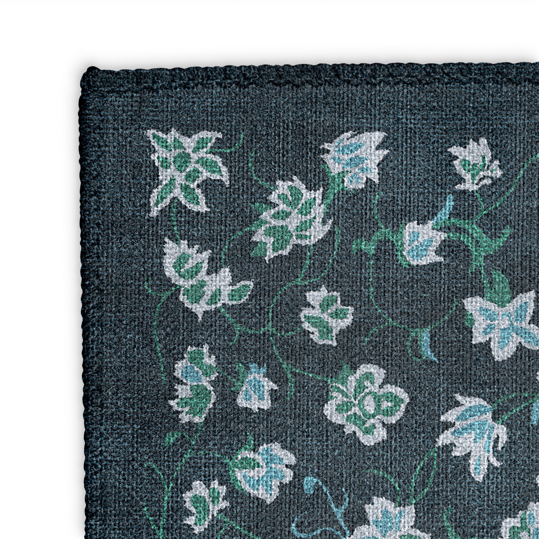 Fenwick Navy & Green Mockup Square Detail