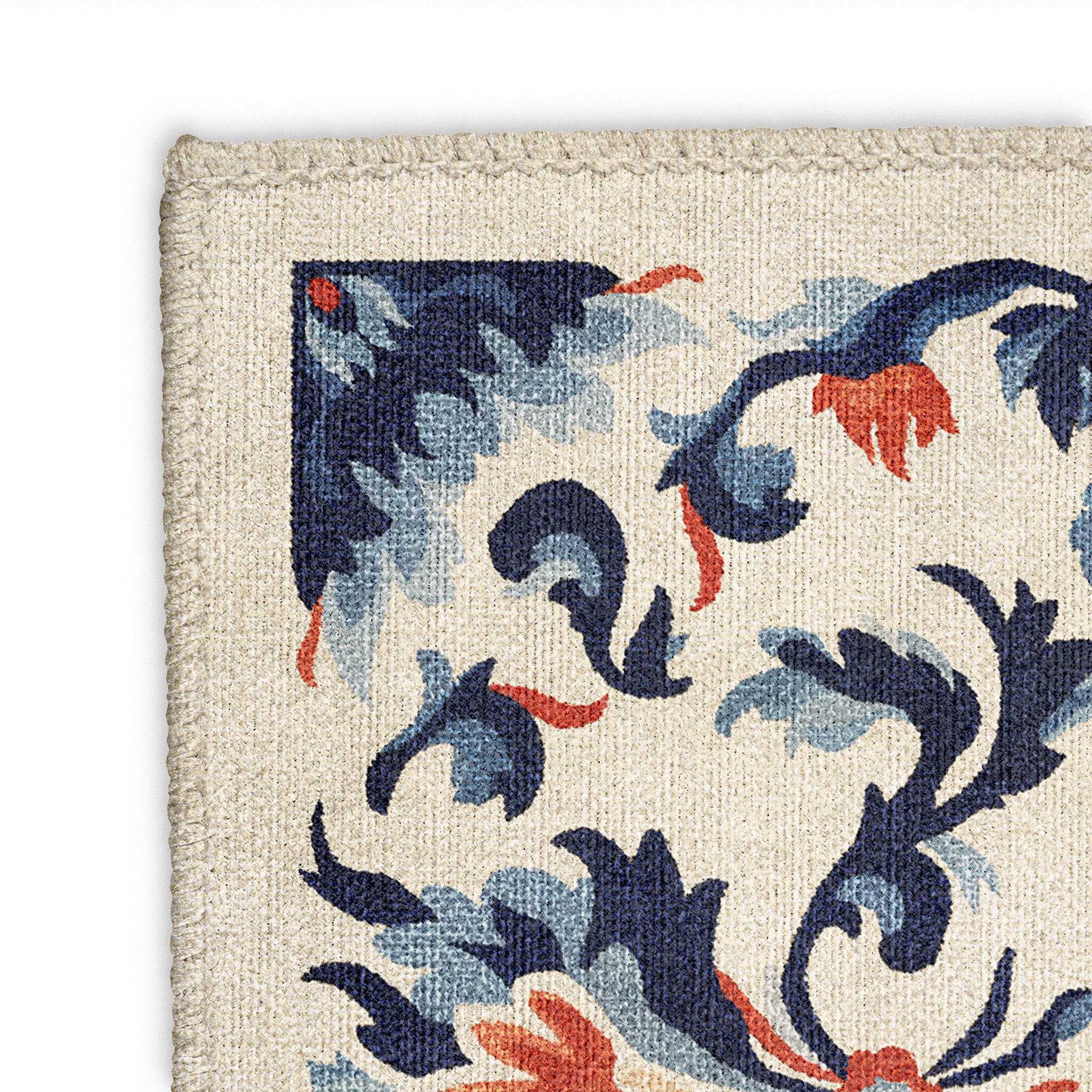 Wilhelmina Navy & Red Mockup Square Detail