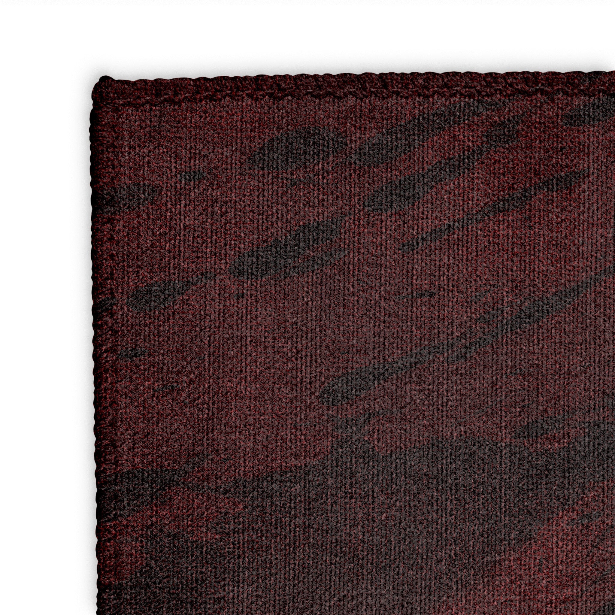 Hurley Splatter Dye Burgandy Mockup Square Detail