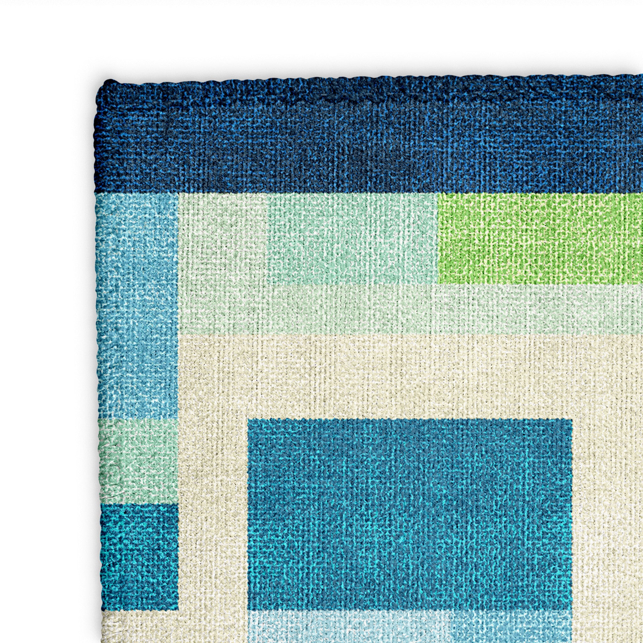 Henry Blue & Green Mockup Square Detail