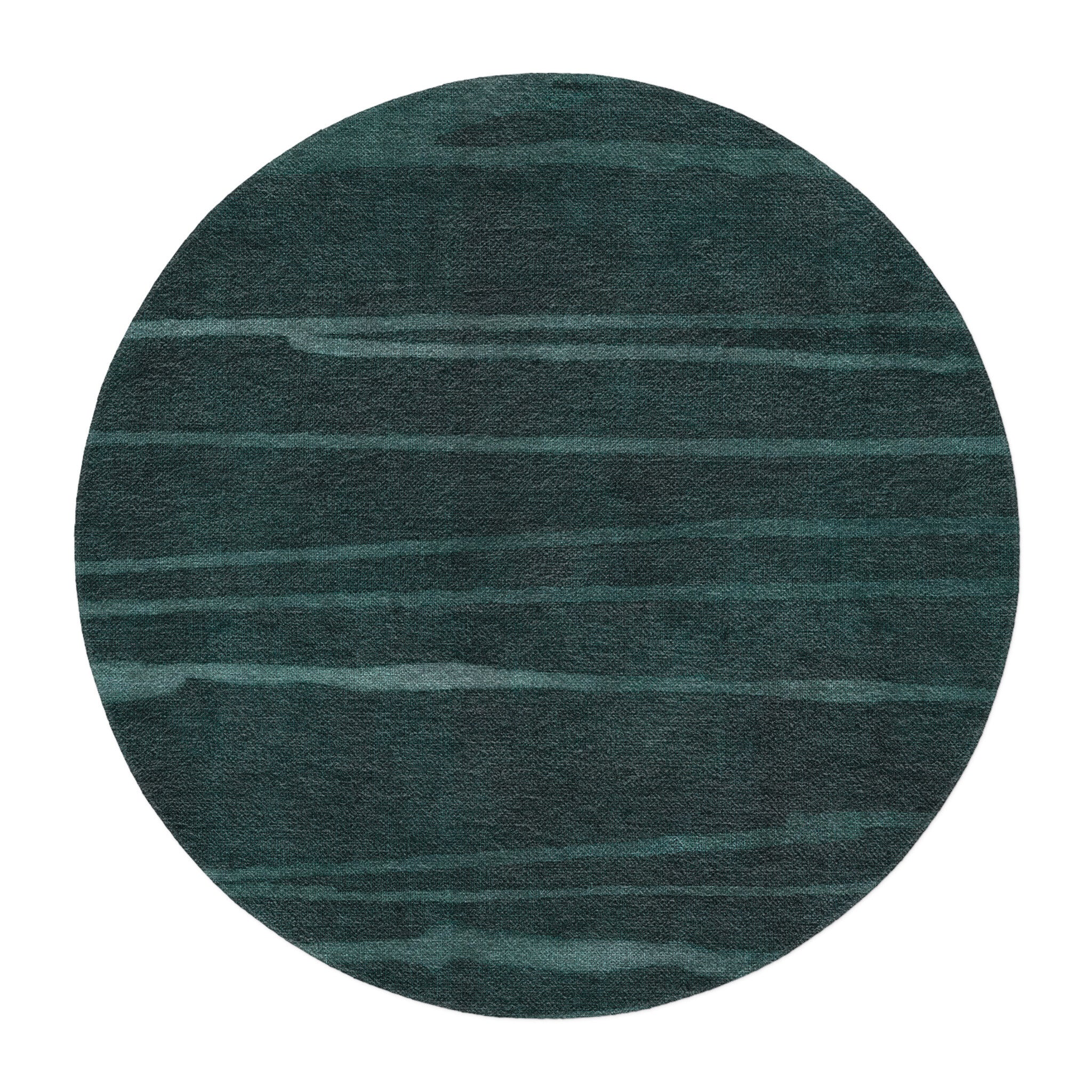 Felix Bleach Dye Deep Teal in 5' Round Size