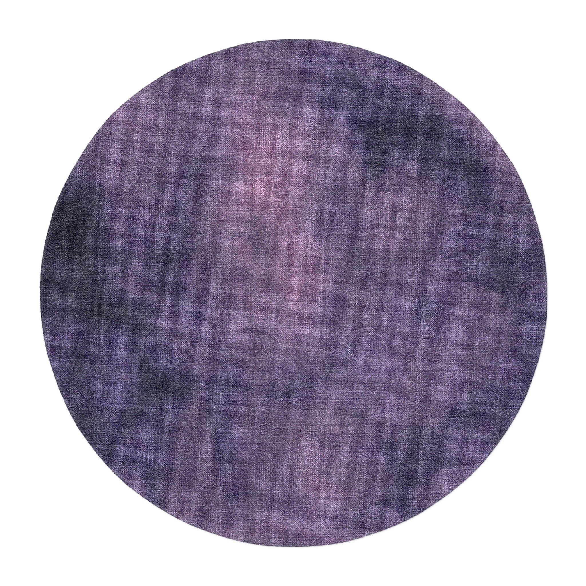 Andromeda Watercolor Purple & Blue in 5' Round Size