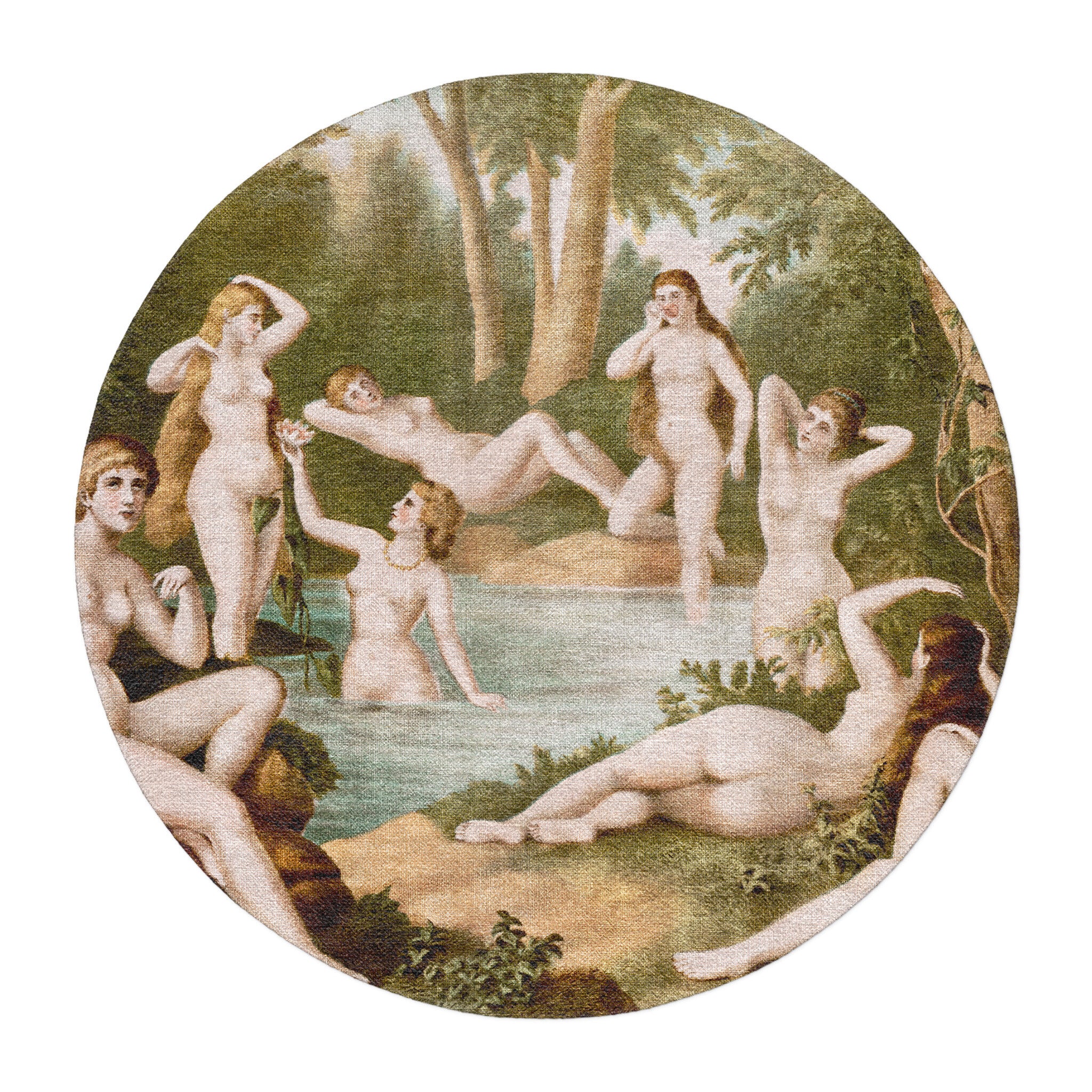 Female Bathers in 5' Round Size