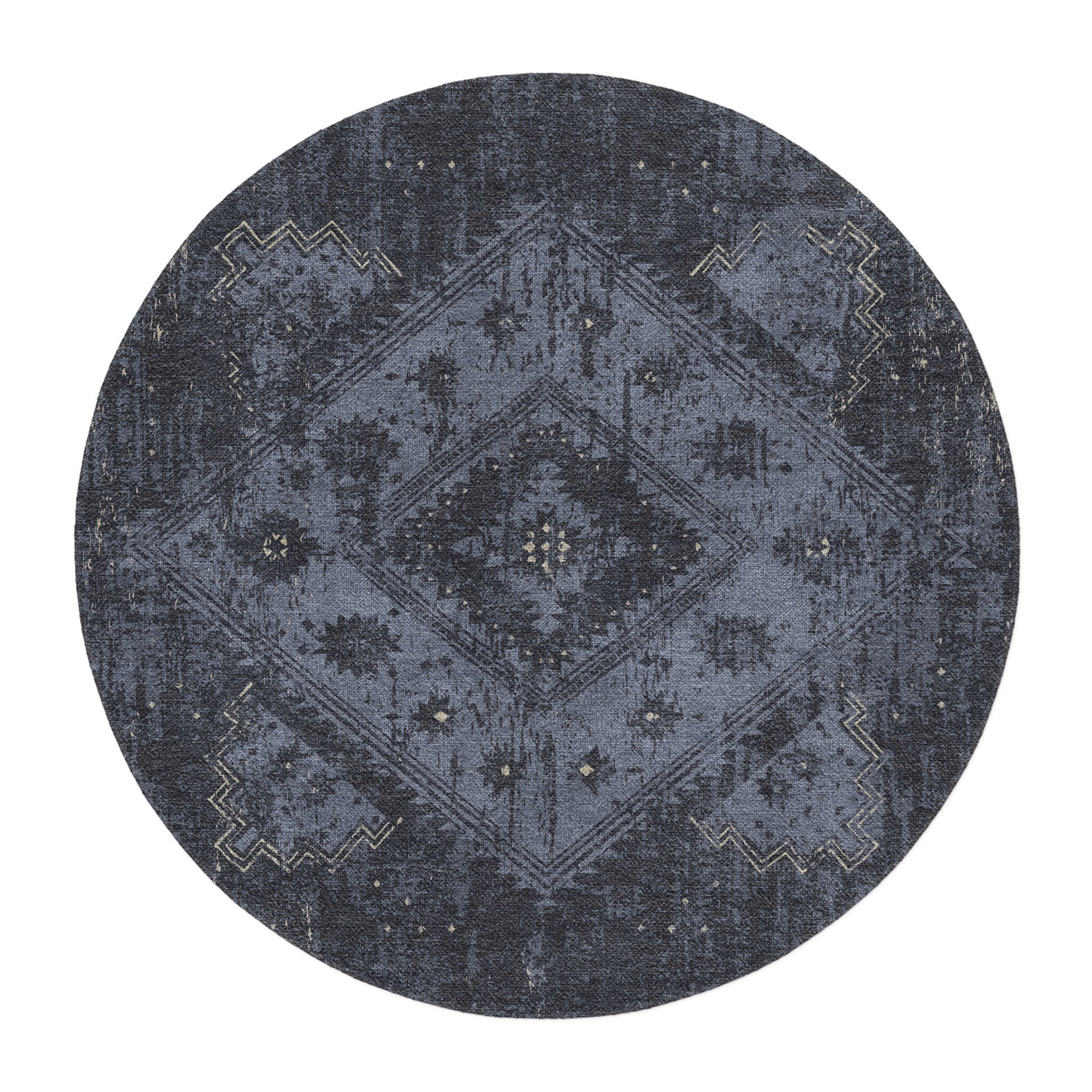 Montezuma Navy in round-5ft Size